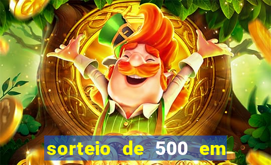 sorteio de 500 em cash toda segunda feira novibet